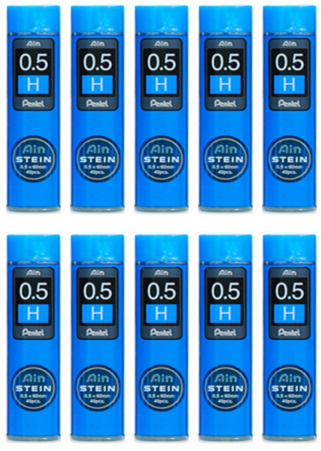 펜텔 샤프심 아인슈타인 H C275, 0.5mm, 10개, 10개