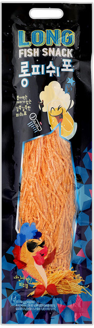명성식품 롱피쉬포 스낵, 220g, 1개