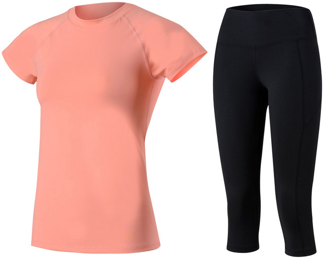 스피카 여성용 요가복 상하의 세트 SPA525703