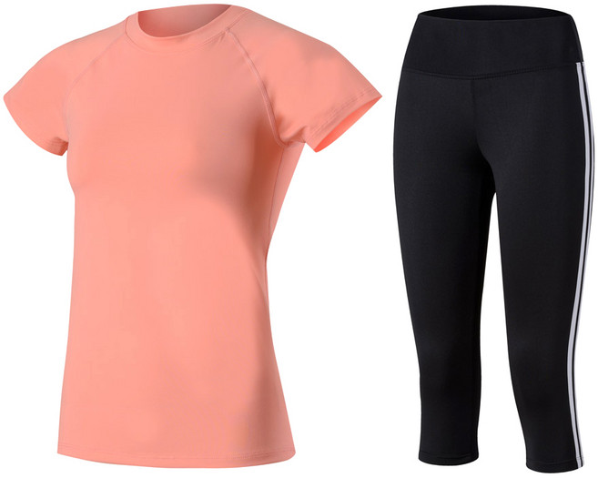 스피카 여성용 요가복 상하의 세트 SPA525706