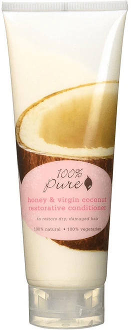 100%퓨어 허니&버진 코코넛 레스토라티브 컨디셔너, 236ml, 1개 - 쿠팡