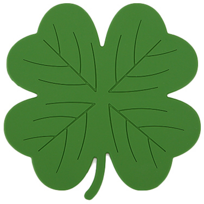 데일리라이크 실리콘 냄비받침, 06네잎클로버, 1개