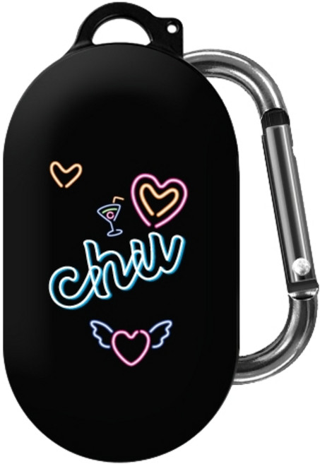 아이무이 네온사인 갤럭시 버즈 시즌3 케이스, 츄