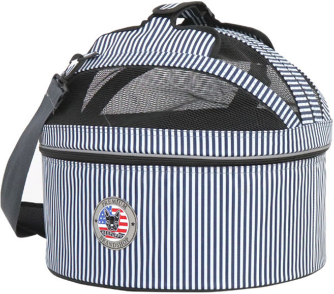 레드퍼피 재패니즈 반려동물 이동가방, 다크블루, 1개