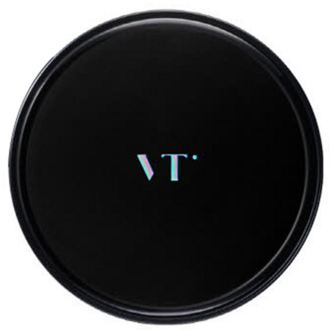 브이티코스메틱 블랙 픽스온 씨씨 쿠션, 21 아이보리, 1개