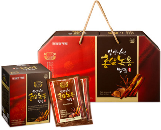 일양약품 일양6년 홍삼녹용 명품, 30회분, 1개