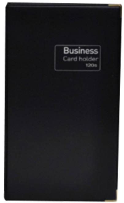 알파 명함첩 고주파 400S 400매, 흑색