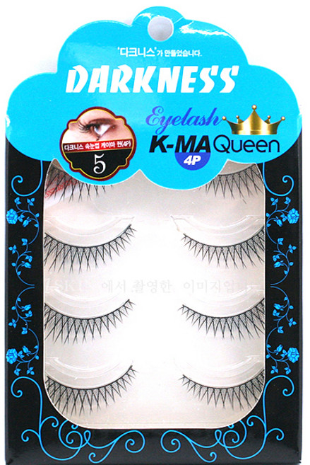 다크니스 속눈썹 케이마 퀸 4p, 5호, 1개
