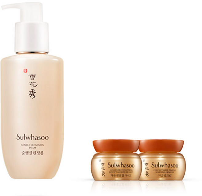 설화수 순행 클렌징폼 200ml + 자음생크림 GWP 2종, 1세트