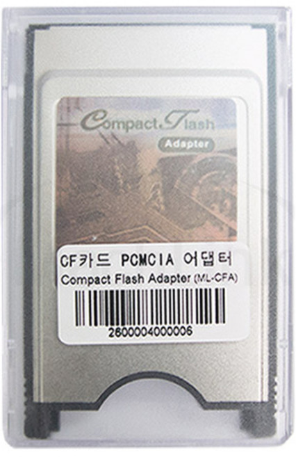 마하링크 PCMCIA TO CF 카드 리더기, ML-CFA, 1개