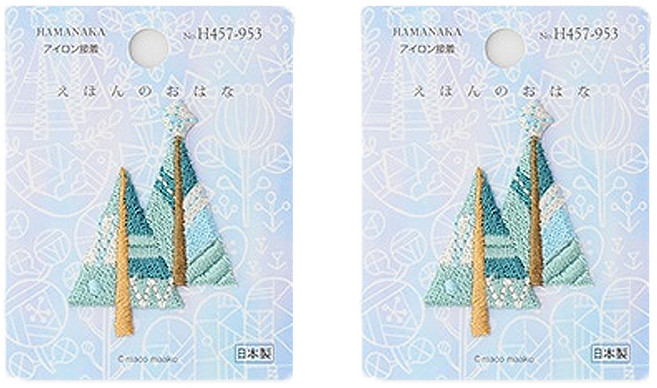 하마나카 자수와펜 플라워 H457-953, 혼합 색상, 2개입