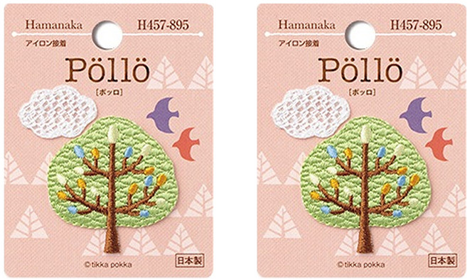 하마나카 자수와펜 폴로 H457-895, 혼합 색상, 2개입