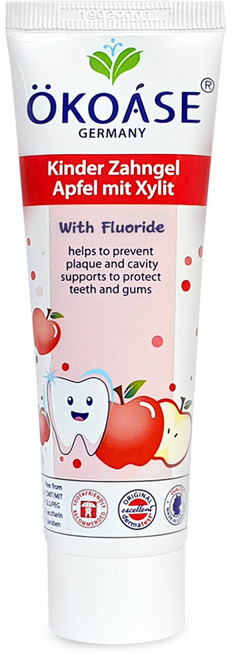 외코아제 유아 저불소 치약 사과, 50ml, 1개