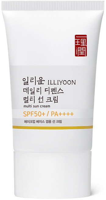 일리윤 데일리 디펜스 멀티 선 크림 SPF50+ PA++++, 50ml, 1개