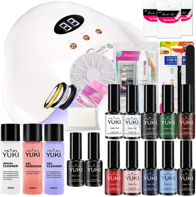 유키 시드니 36W 네일 A세트, 30종, 1세트