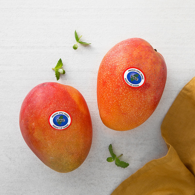 더달 대만 애플왕망고 2입, 920g, 1팩