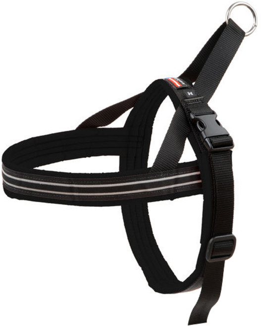 컴포트플렉스 반려견 하네스, 검정, 1개