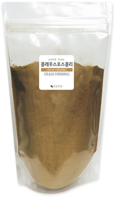 바른건강 콜레우스포스콜리 추출분말, 1개, 400g