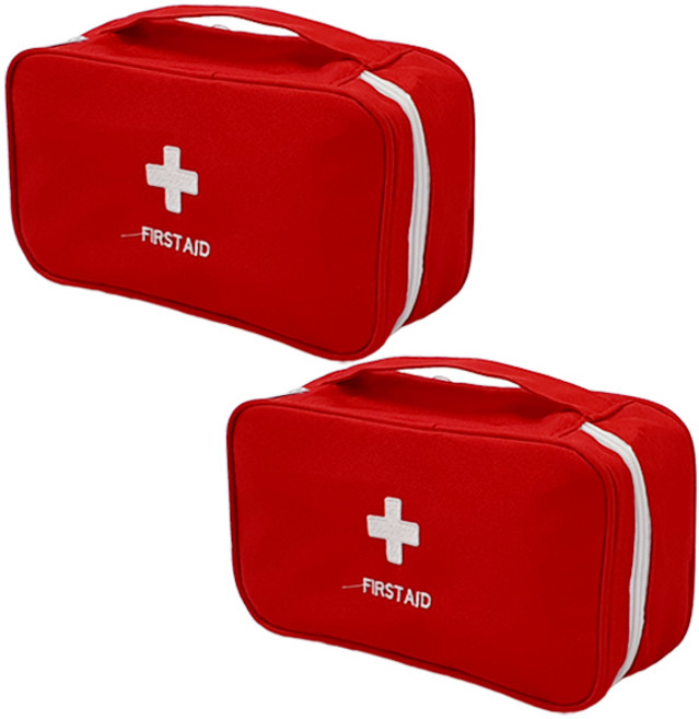 에이비엠코리아 휴대용 구급파우치 L, 2개