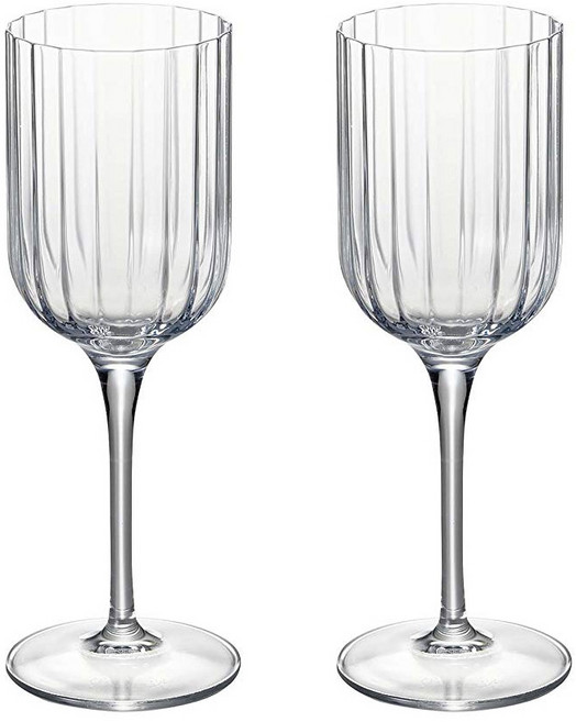 루이지보르미올리 Luigi Bach 크리스탈 화이트와인잔, 280ml, 2개