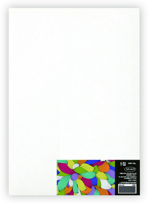 영아트 도화지 170g 5절, 125개