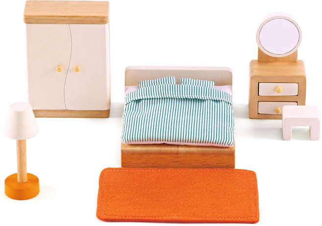 하페 여아 모던 안방 역할놀이, 혼합 색상, 1개
