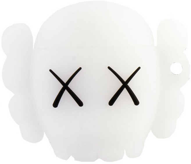 VICHELLE KAWS AirPods 矽膠保護殼, 單一商品, 透明