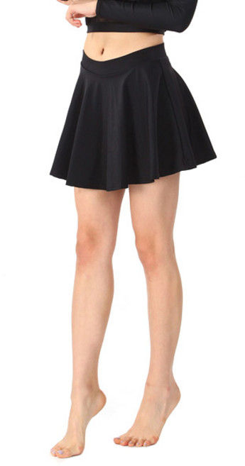 더시럽 여성용 워너 워터 플레어 치마 속바지 일체형 래쉬가드