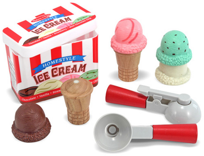 멜리사앤더그 아이스크림 만들기 역할놀이 소품MD4087, 혼합 색상, 1개