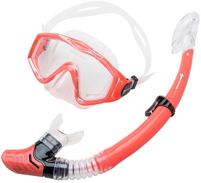 레노마 성인용 마스크 스노클 세트 RK18001, CR(코랄)