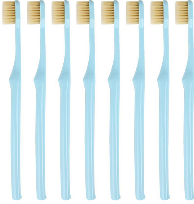 슈가랩 친환경 칫솔 블루, 1개입, 8개