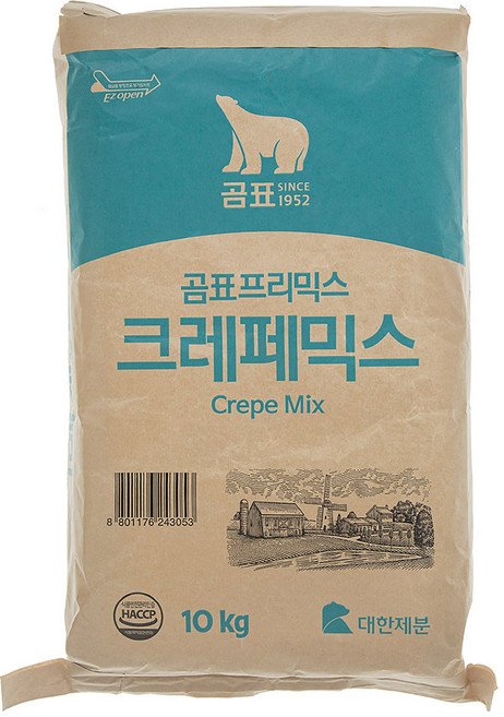대한제분 크레페믹스, 10kg, 1개
