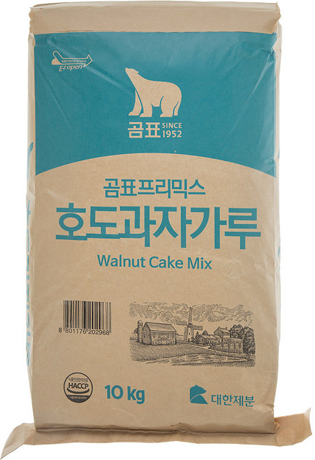 곰표 호도과자가루, 10kg, 1개