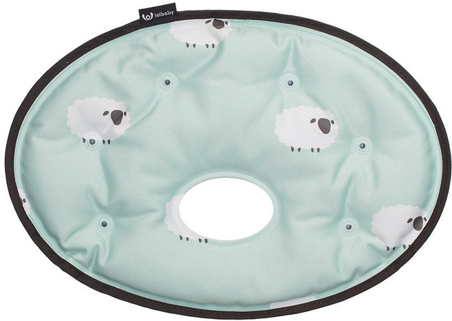 롤베이비 하이젤로 쿨링 짱구베개, 민트쉽, 1개