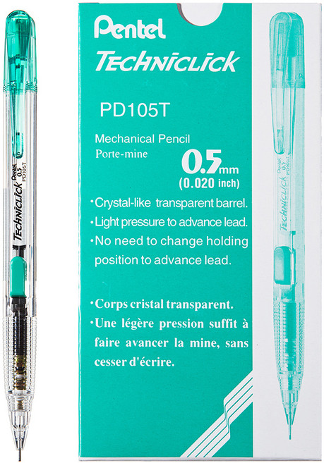 펜텔 테크닉클릭 PD105T-D, 0.5mm, 12개
