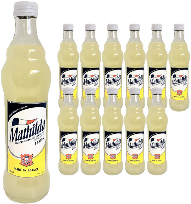 Mathilda 스파클링 레몬 에이드, 330ml, 12개