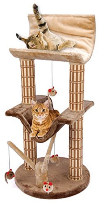 펜플렉스 해먹 캣타워, 1개, BEIGE
