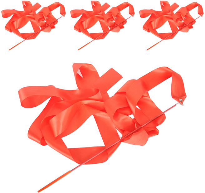 파티쇼 안전 리듬체조 리본 레드, 4개입