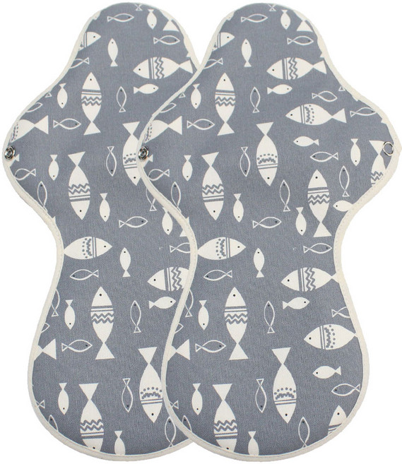 위즐리 면 생리대, 오버나이트 이상, 1개입, 2개