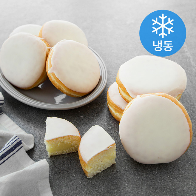 디앤비 화이트보스톤 도넛 (냉동), 60g, 10개입, 1개