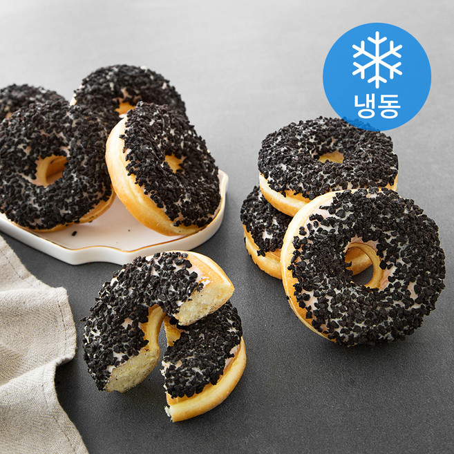 디앤비 초코쿠키링 도넛 (냉동), 50g, 10개입, 1개