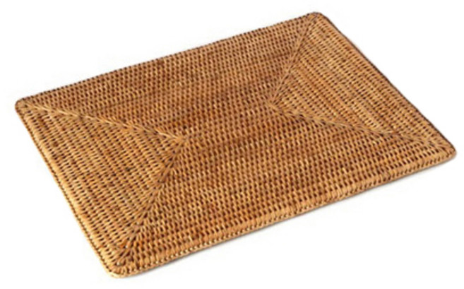 BIK 라탄 직사각 매트 IT CO 001