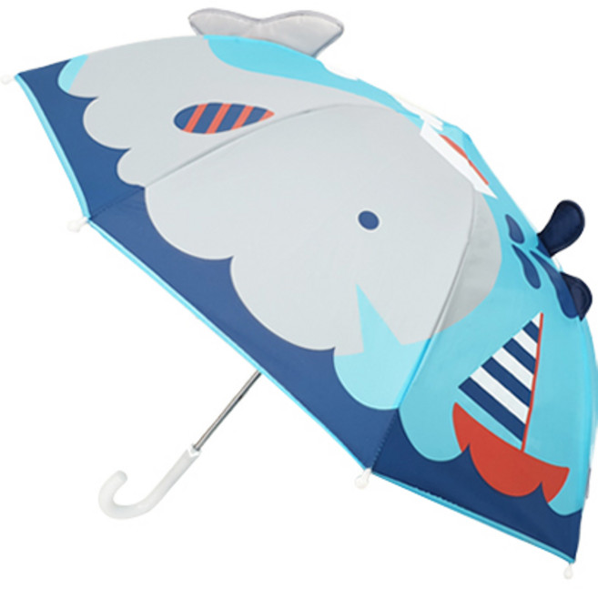 해피타운 고래선장 입체우산 유아동우산