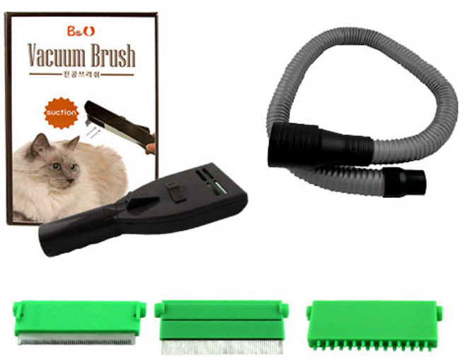 비이유 반려동물용 진공브러쉬 이발기, RG-3235, 혼합 색상, 1개