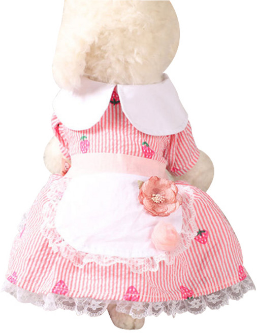 제제펫 앨리스 돌 스커트 강아지 의류 Y551PDFC002, 핑크, 1개