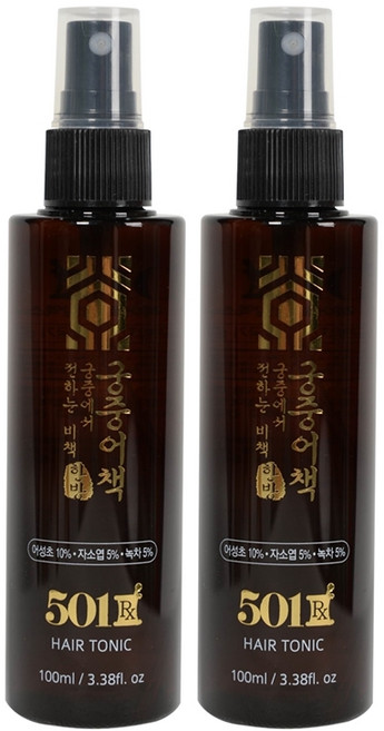궁중어책 아쿠알로 헤어토닉 알엑스, 2개, 100ml
