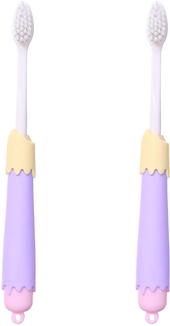 알럽홈 파스텔 소프트 칫솔 아이스크림퍼플, 1개입, 2개