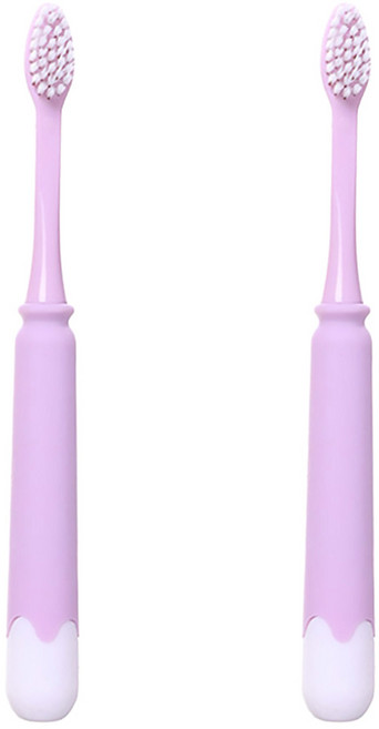 알럽홈 파스텔 소프트 칫솔 보틀퍼플, 1개입, 2개