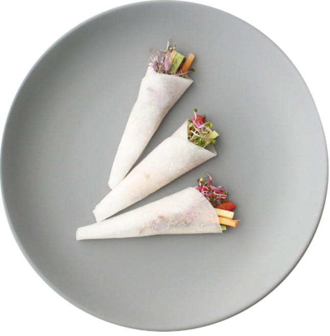 체리하우스 에크렌 원형 접시, 그레이블루, 1개