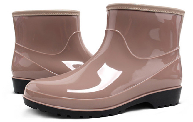 슈퍼카미트 여성용 초경량 논슬립 고탄력 레인부츠 11-20